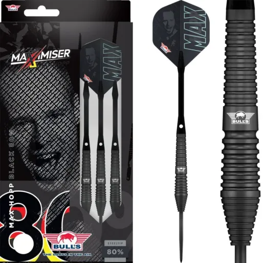 Bull's NL Šípky Steel Max Hopp - Black - 24g