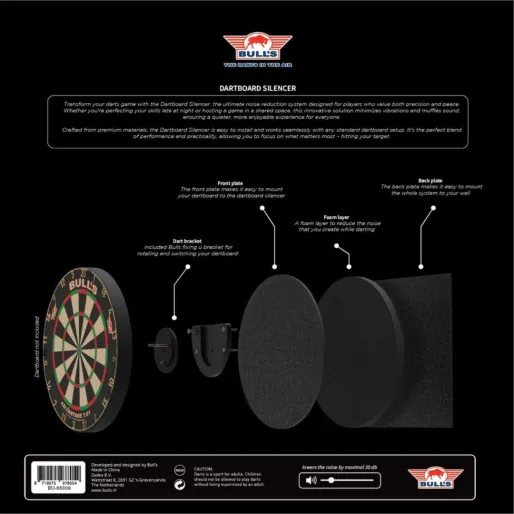 Bull's NL Dartboard Silencer - tlmič zvuku
