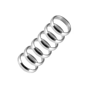 Harrows Supergrip krúžky na násadky - strieborné - 6 ks