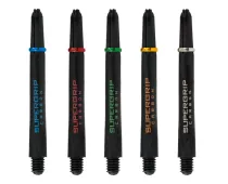 Harrows Násadky Supergrip Carbon - short - black green