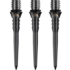 Mission Kovové hroty - Titan Pro - Grooved - Black - 26 mm