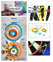 Red Dragon Peter Wright Snakebite Practice Rings - tréninkové krúžky na sisalový terč